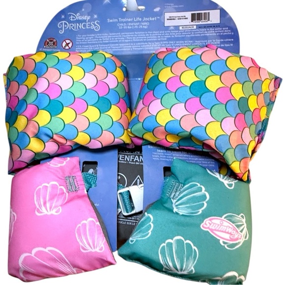 SwimWays Disney Princess Ariel Dive N Surprise, Swimming Pool Accessories & Kids - Picture 4 of 4